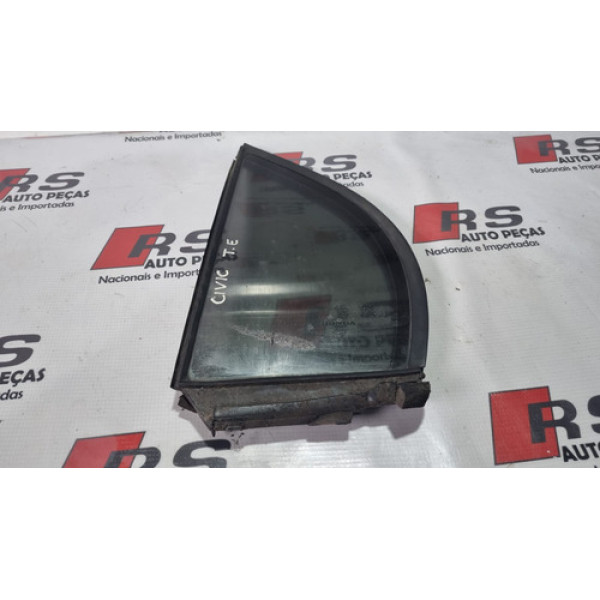Vidro Fixo De Porta Lateral Traseira Esquerdo Civic 2000cx23