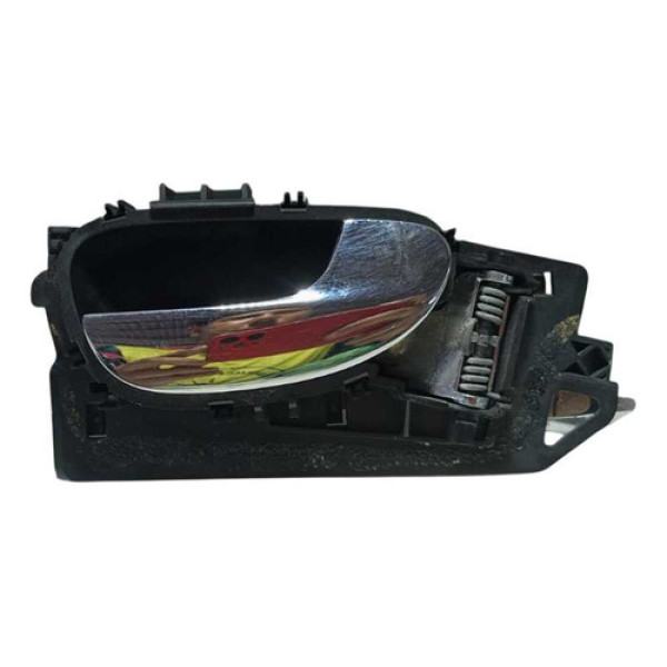 Maçaneta Interna Dianteira Direita Peugeot 307 2.0 16v 2006. Preto Dianteira