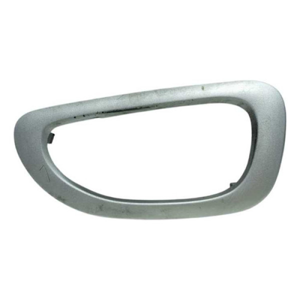 Moldura Maçaneta Interna Dianteira Esquerd Peugeot 307 2006 Preto Dianteira