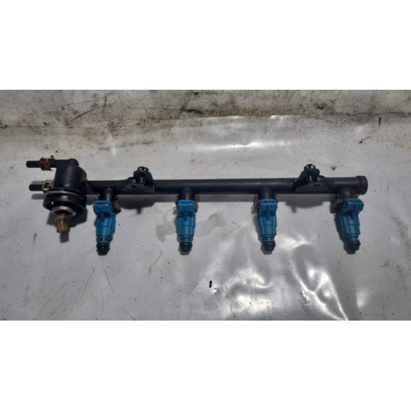 Flauta Com Bicos Injetor Ford Courier Zetec 1.6 Cx117