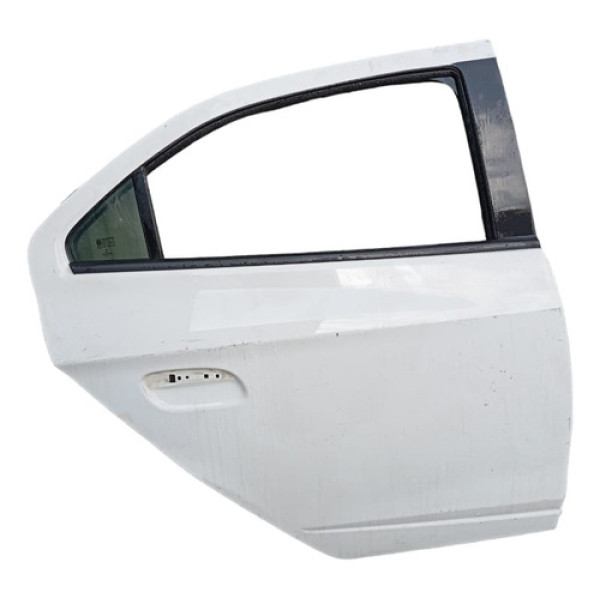 Porta Traseira Direita Gm Onix 2012 A 2019 Traseira Direita Branco