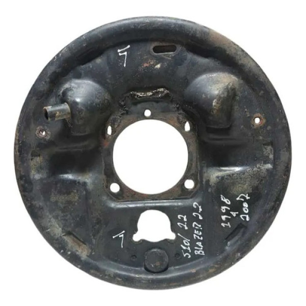 Espelho Freio Traseiro Esquerdo Gm S10 Blazer 2.2 1998/2007 Preto