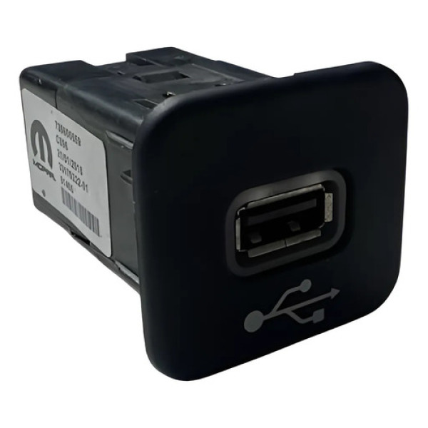 Entrada Usb Traseira Jeep Renegade 2020 Preto