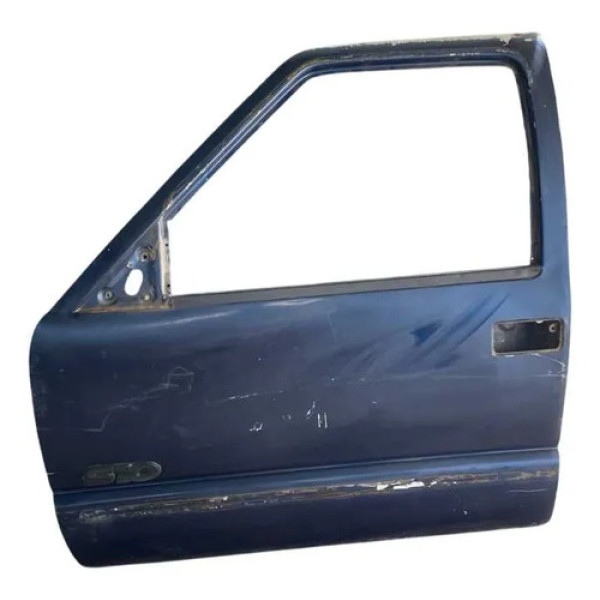 Porta Dianteira Esquerda Gm S10 Blazer Pitbull 2001/2012. Dianteira Esquerdo Azul-escuro