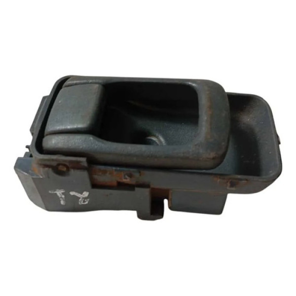 Maçaneta Interna Porta Dianteira Direita Nissan 2008/2010 Cinza-escuro Dianteira