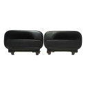 Par De Maçaneta Externa Traseira Vectra 96/05. Preto Dianteira/traseira