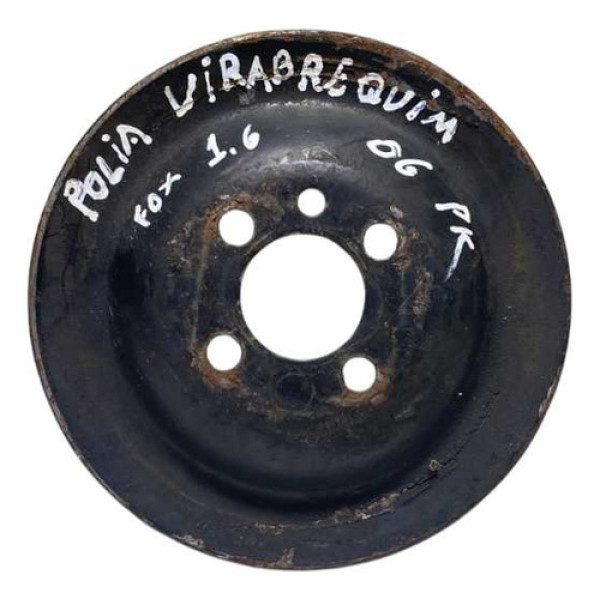 Polia Virabrequim Volkswagen Fox Polia 06 Pk.