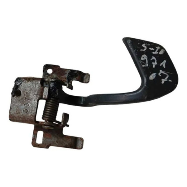 Maçaneta Interna Traseira Esquerda S10 Blazer 1997/2007 Preto Traseira