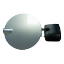 Portinhola Tanque Combustível Chevrolet Corsa 1996/2009. Prateado