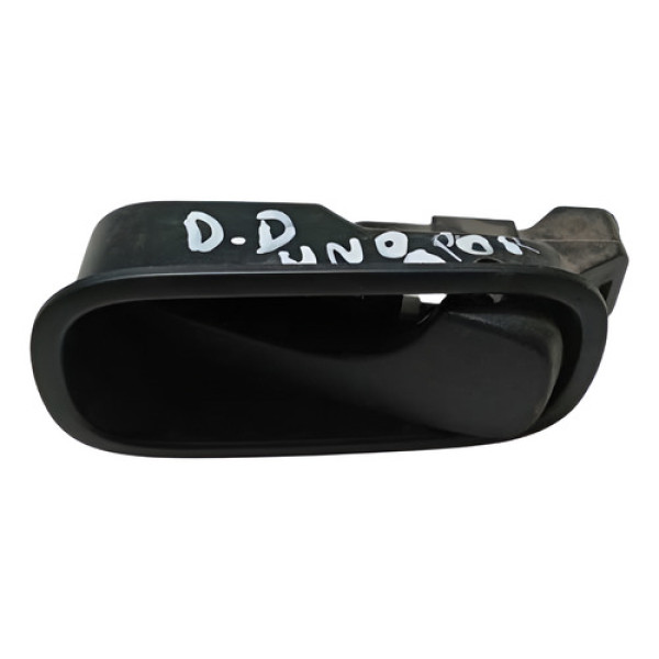 Maçaneta Interna Lado Direito Fiat Uno Preto Dianteira