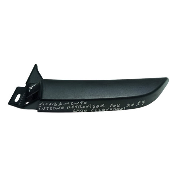 Acabamento Interno Esquerdo Retrovisor Volkswagen Fox 2012.