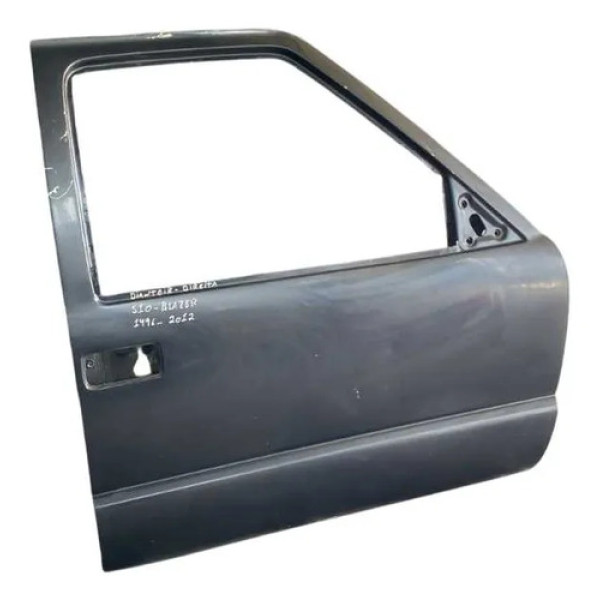 Porta Dianteira Direita Gm S10 Blazer Pitbull 2001/2012. Dianteira Direita Azul-escuro