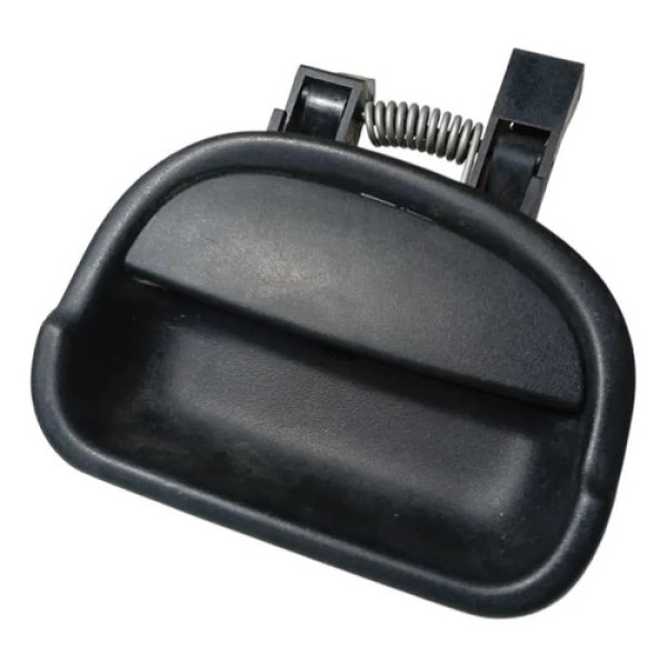 Maçaneta Interna Traseira Esquerda Renault Kangoo 2010 Preto Traseira