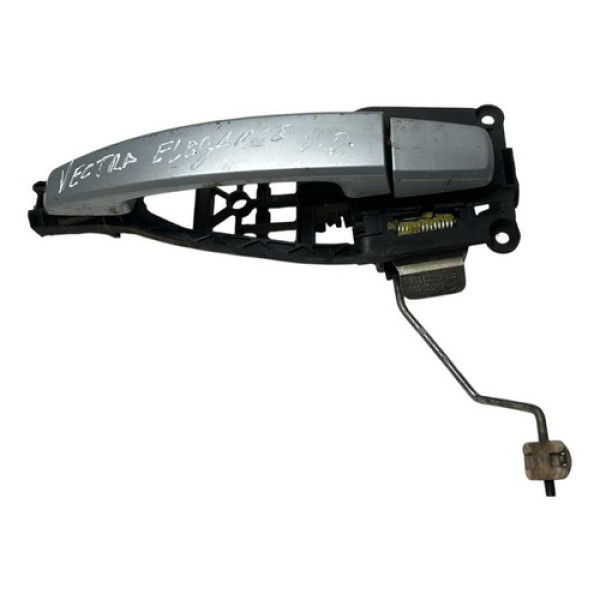 Maçaneta Externa Dianteira Direita Chevrolet Vectra 2010 Prata Dianteira