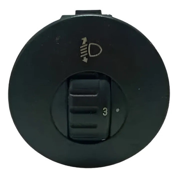 Botão Comando Controle Regulagem Farol Iveco Daily 3.0 2011. Preto