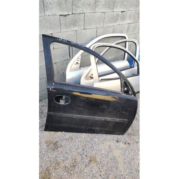 Porta Dianteira Ld Gm Corsa Montana 2003 2012 Preto