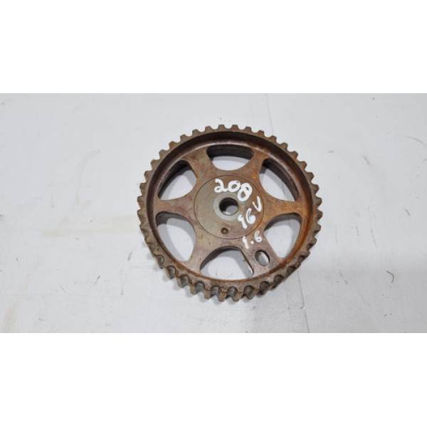 Polia Comando De Válvula Peugeot 208 1.6 16v 2014 Cx34