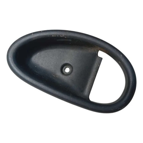 Acabamento Maçaneta Traseira Esquerda Fiat Palio 1997/1999 Preto Traseira
