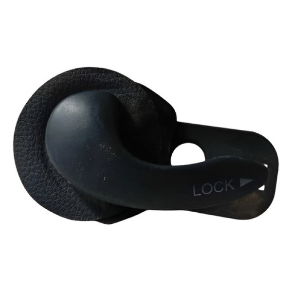 Maçaneta Interna Traseira Esquerda Fiat Palio 1997 Preto Traseira