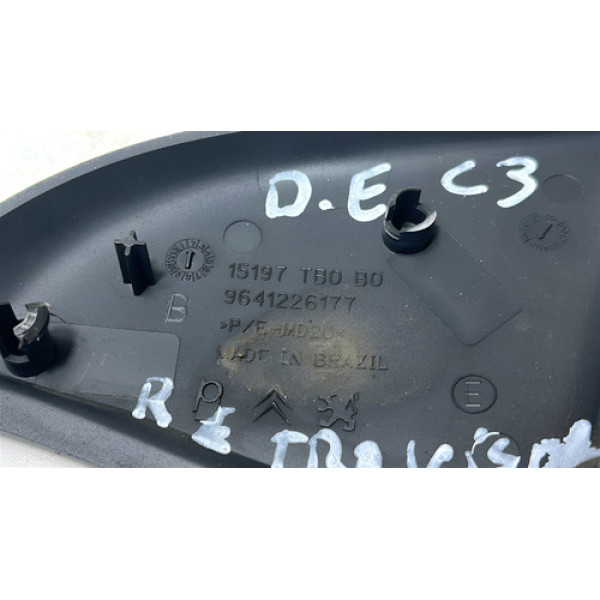 Acabamento Interno Retrovisor Esquerdo Citroen C3