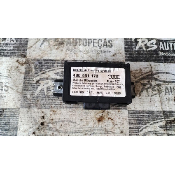 Modulo Rele Alarme Ultrassom Audi A3 4b0951173 Delphi Cx43
