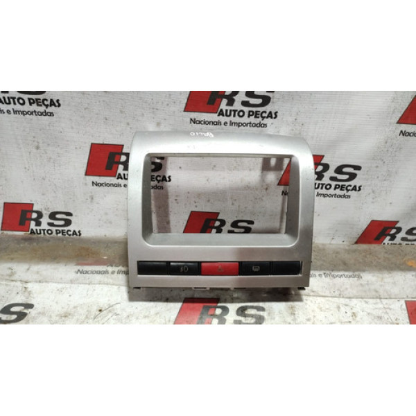 Moldura Central Radio Painel 2 Din Palio 2008 Com Detalhe