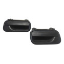 Par De Maçaneta Externa Traseira Vectra 96/05. Preto Dianteira/traseira