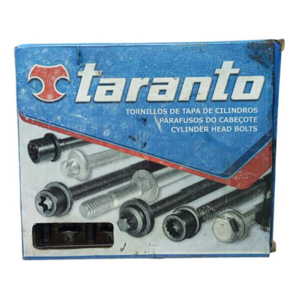 Jogo De Parafuso Cabeçote Taranto Chevrolet Corsa Meriva 1.8