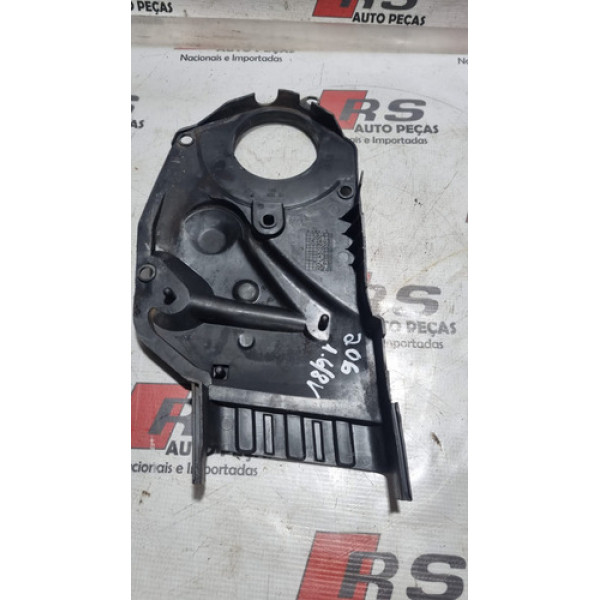 Capa Correia Dentada Inferio Peugeot 206 1.6 8v Detalhe Cx03