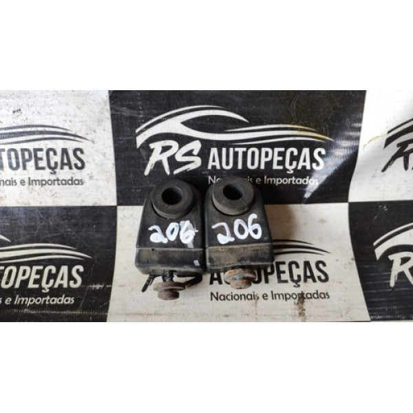 Coxins Suporte Radiador Peugeot 206 Par