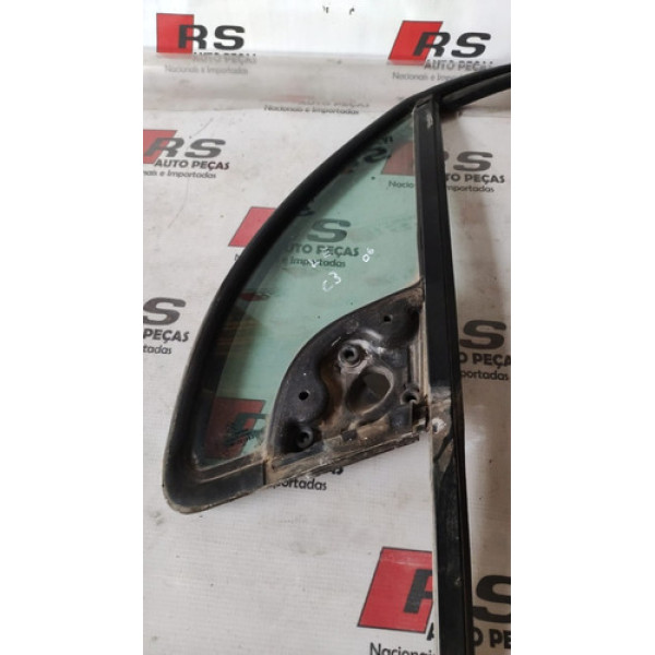 Vidro Fixo Da Porta Dianteira Esquerda Do Citroen C3 2002/12