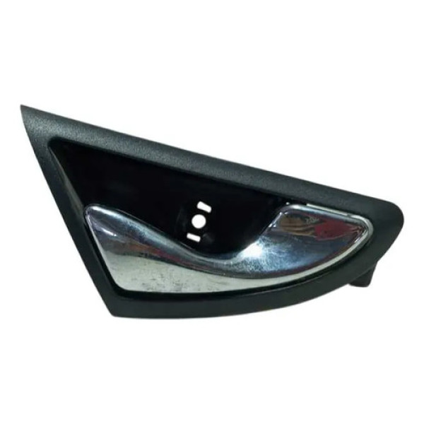 Maçaneta Interna Dianteira Direita Jac J3 2012. Prateado Dianteira