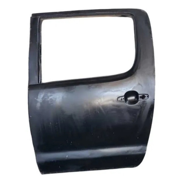 Porta Traseira Esquerda Toyota Hilux 2.5 3.0 2005/2012. Traseira Esquerdo Preto