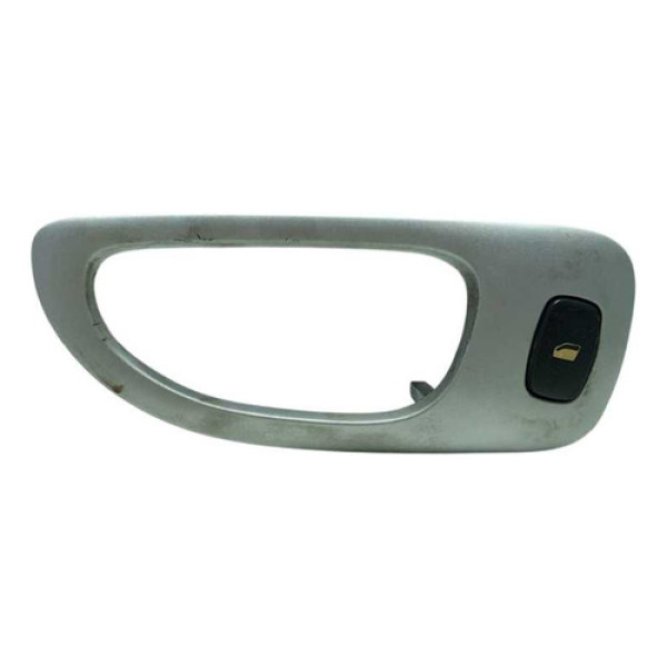 Moldura Maçaneta Interna Traseira Esquerda Peugeot 307 2006 Preto Traseira