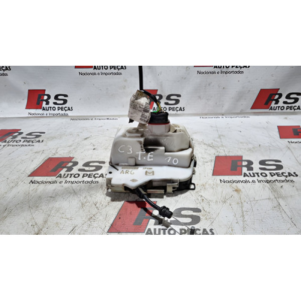 Fechadura Porta Traseira Esquerda C3 Até 2003 A 2012