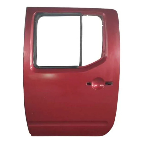 Porta Traseira Esquerda Nissan Frontier 2.5 2008/2014. Traseira Esquerdo Vermelho