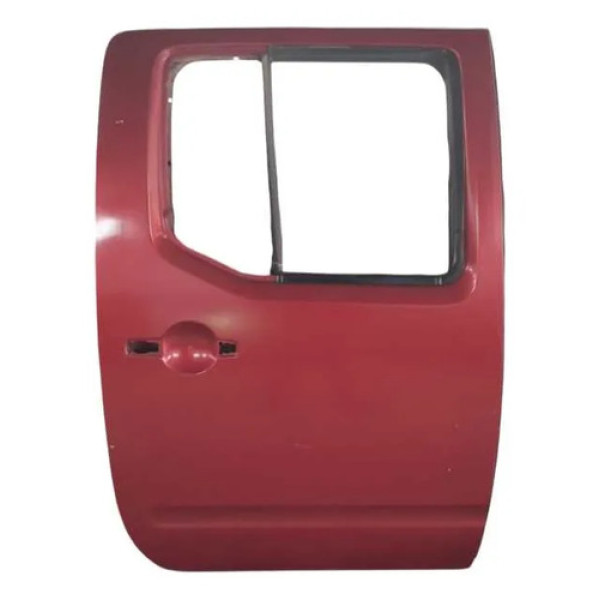 Porta Traseira Direita Nissan Frontier 2.5 2008/2014. Traseira Direita Vermelho