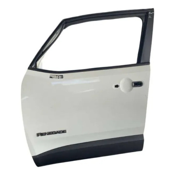 Porta Dianteira Esquerda Jeep Renegade 2015/2020. Dianteira Esquerdo Branco