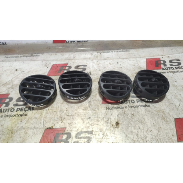 Difusor Saída Ar Painel Renault Kangoo 2010 Original Kit 4