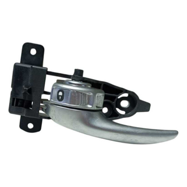 Maçaneta Interna Dianteira Esquerda Jeep Renegade 1.8 2020. Prateado Dianteira