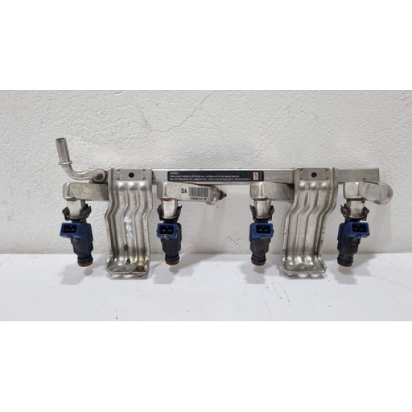 Flauta Bico Injetor Peugeot 208 2014 1.6 16v Flex Cx34